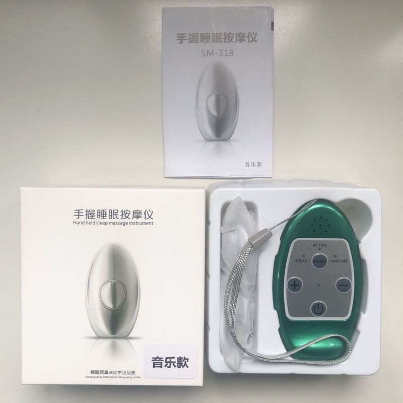 新款智能睡眠仪微电流手握辅助舒缓仪充电式便携式脉冲按摩仪安睡|undefined