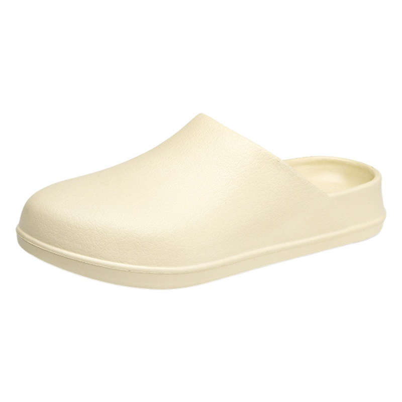 Beicai 2024 Summer New Style Dad Shoes Style Men's Solid Color Clogs Eva Non-Slip Thick-Soled Slippers