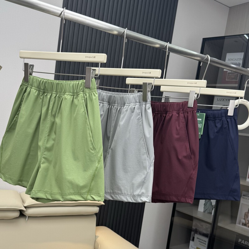 The owner keeps himself! Jiaojia Hiking Shorts Quick-drying Cool-feeling High-elasticity Commuter Outdoor Running Sports Travel Casual Pants