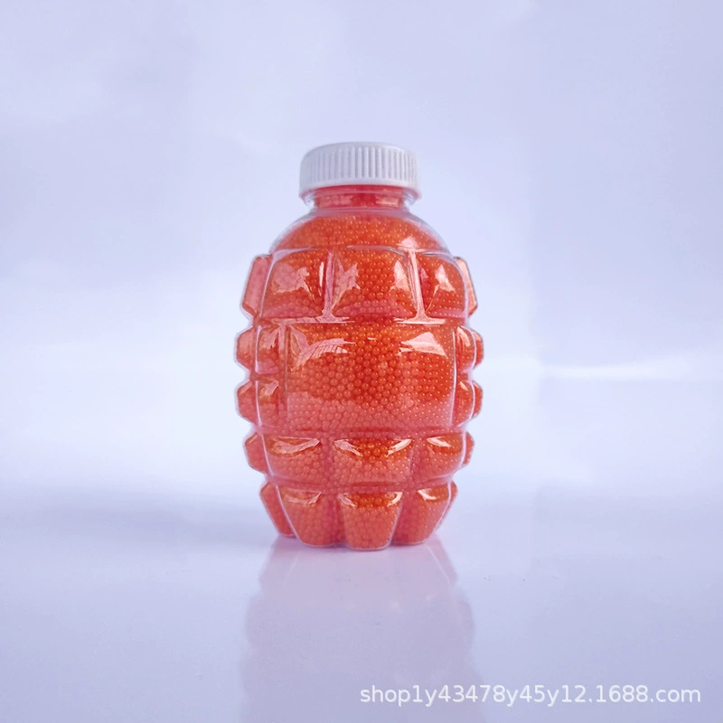 Трансграничная оранжевая Водяная бомба 7-8 мм Хрустальная бомба Квадратная бутылка в бутылках с ананасом Пузырьковые капли воды вода детский гелевый шарик твердые 20000 волосы