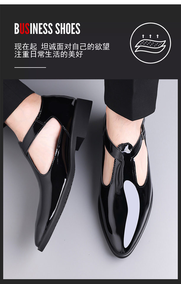 Dép sandal nam quai ngang xỏ ngón mặt đan sợi thoáng khí đi biển ngoài trời — Màu nâu, Màu đen chi tiết 4