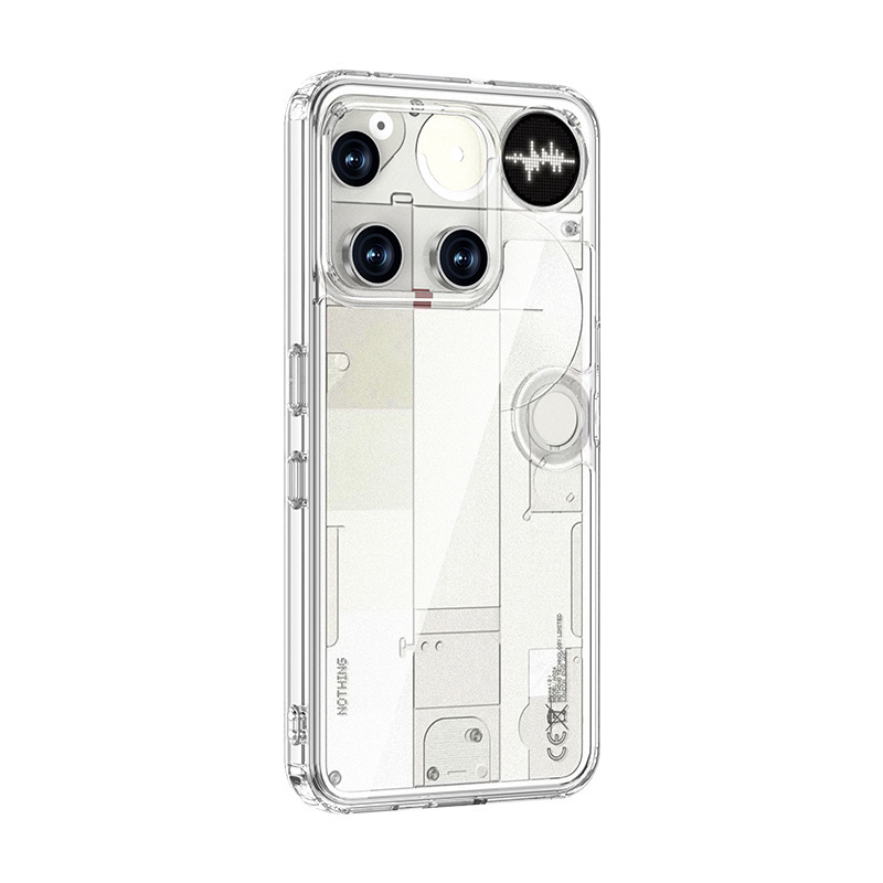 适用Nothing3手机壳护甲冰晶磨砂磁吸肤感NothingPhone3手机壳|undefined