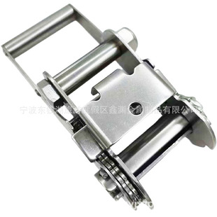 Patented Product 304 Stainless Steel 3inch Tensioner 3inch Ratchet Buckle 75mm Ratchet Strap for Truck Transport Bundling