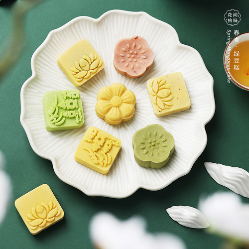 Zhang Aqing: Wholesale Mung Bean Cakes, Osmanthus Cakes, and Zongzi Gift Boxes—Perfect Pairings for Souvenirs, Featuring Traditional Ice-Cream-Style Pastries in Convenient Mini Packs