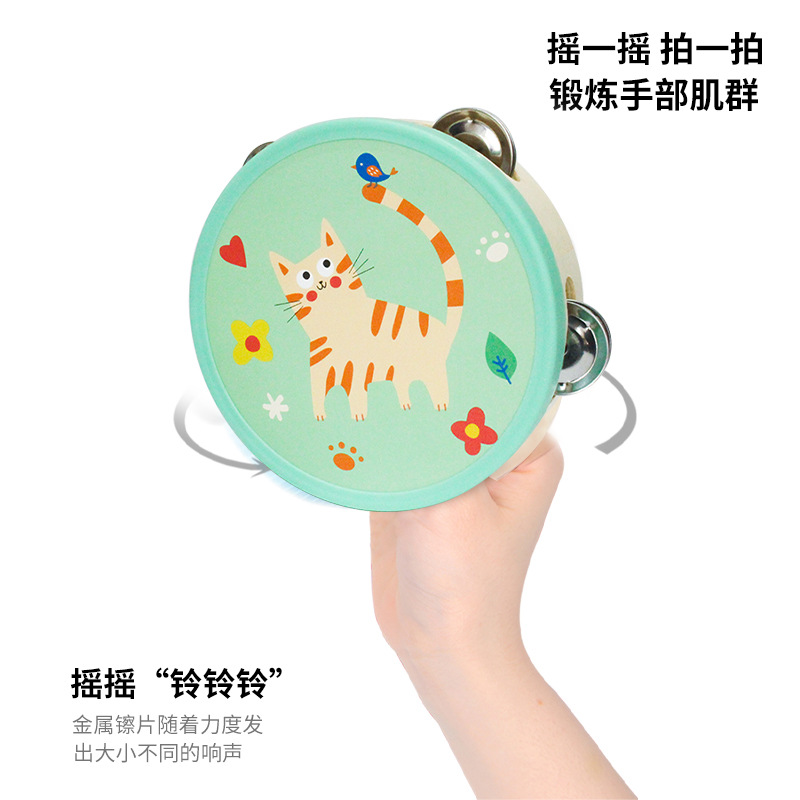 Educación infantil tambor de campana infantil batería batería bat