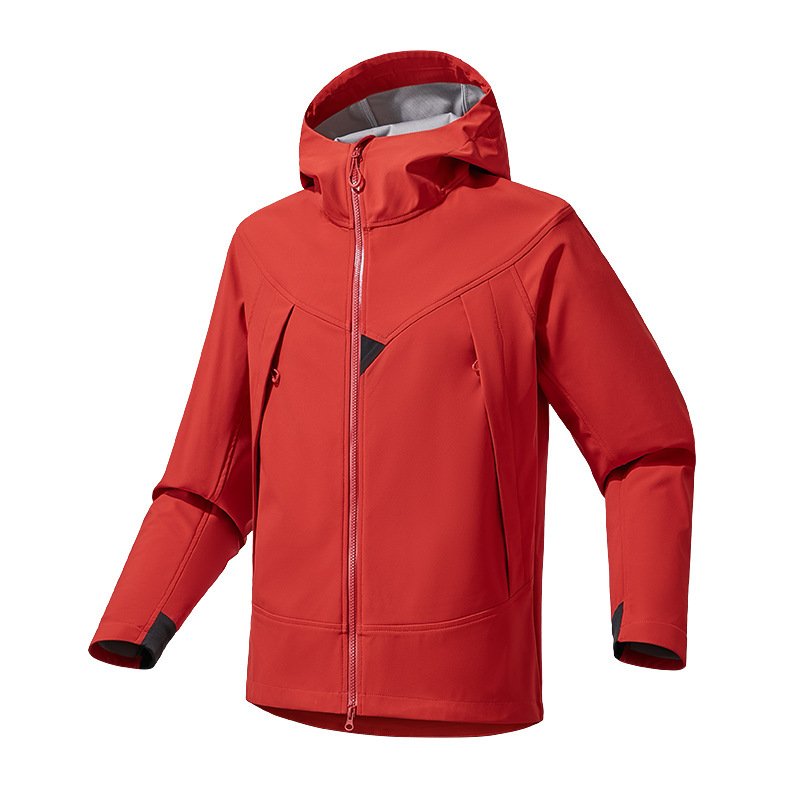 【2588】Couple Style Spring and Autumn Three-Proof Outdoor Soft Shell Jacket for Men and Women Fishing Jacket