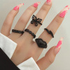 Ring, retro set, advanced accessory, European style, wholesale