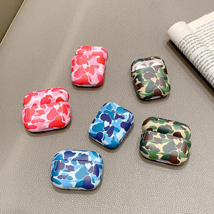 Apple, compatible camouflage creative protective case, universal headphones, 3