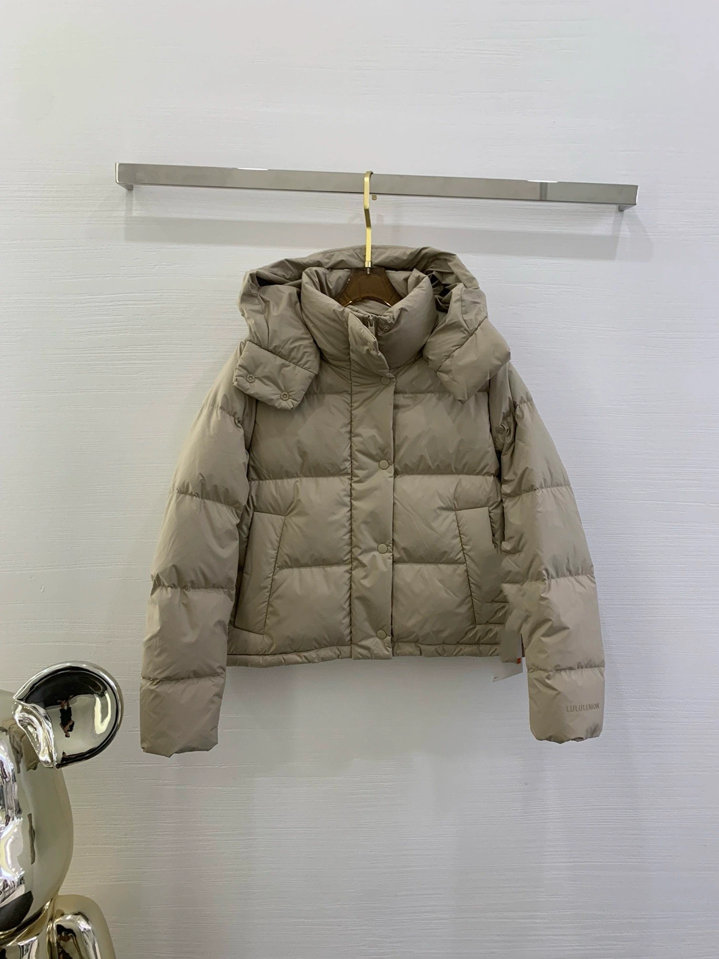 Пуховик Velvet Puff (LU Lulu's) с лазерной клеткой четырех квадратов, унисекс для спорта на открытом воздухе, размеры S–L