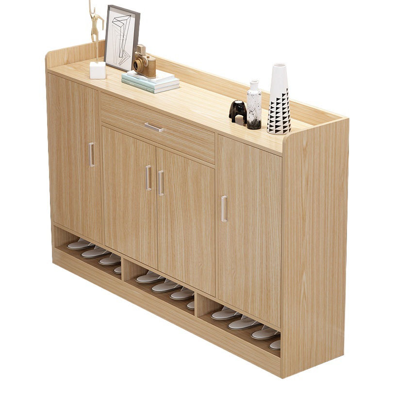 Zapatero casa Puerta de gran capacidad simple pasillo gabinete ahorro de espacio económico almacenamiento puerta armario zapato rack