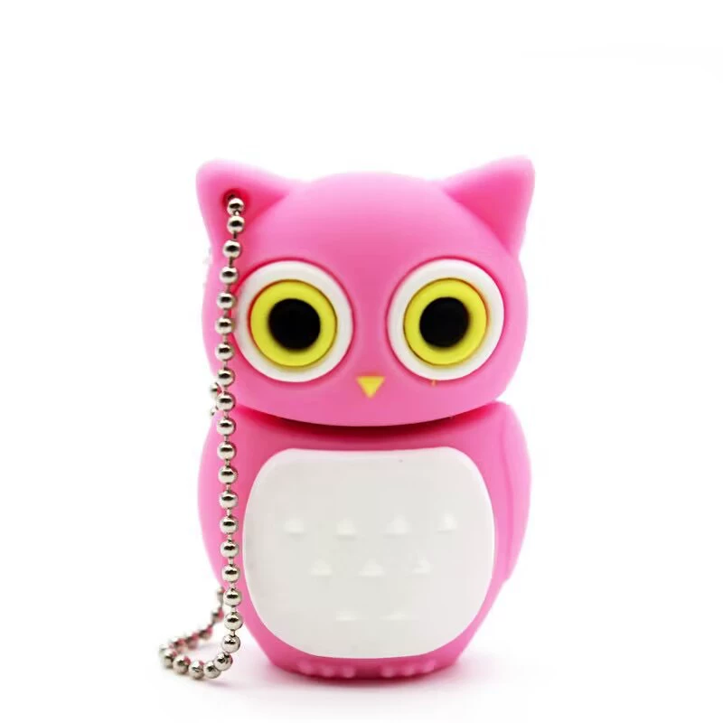 USB флеш-накопитель Hello Kitty, силикон/ПВХ брелок, ёмкости 1 ГБ–1 ТБ