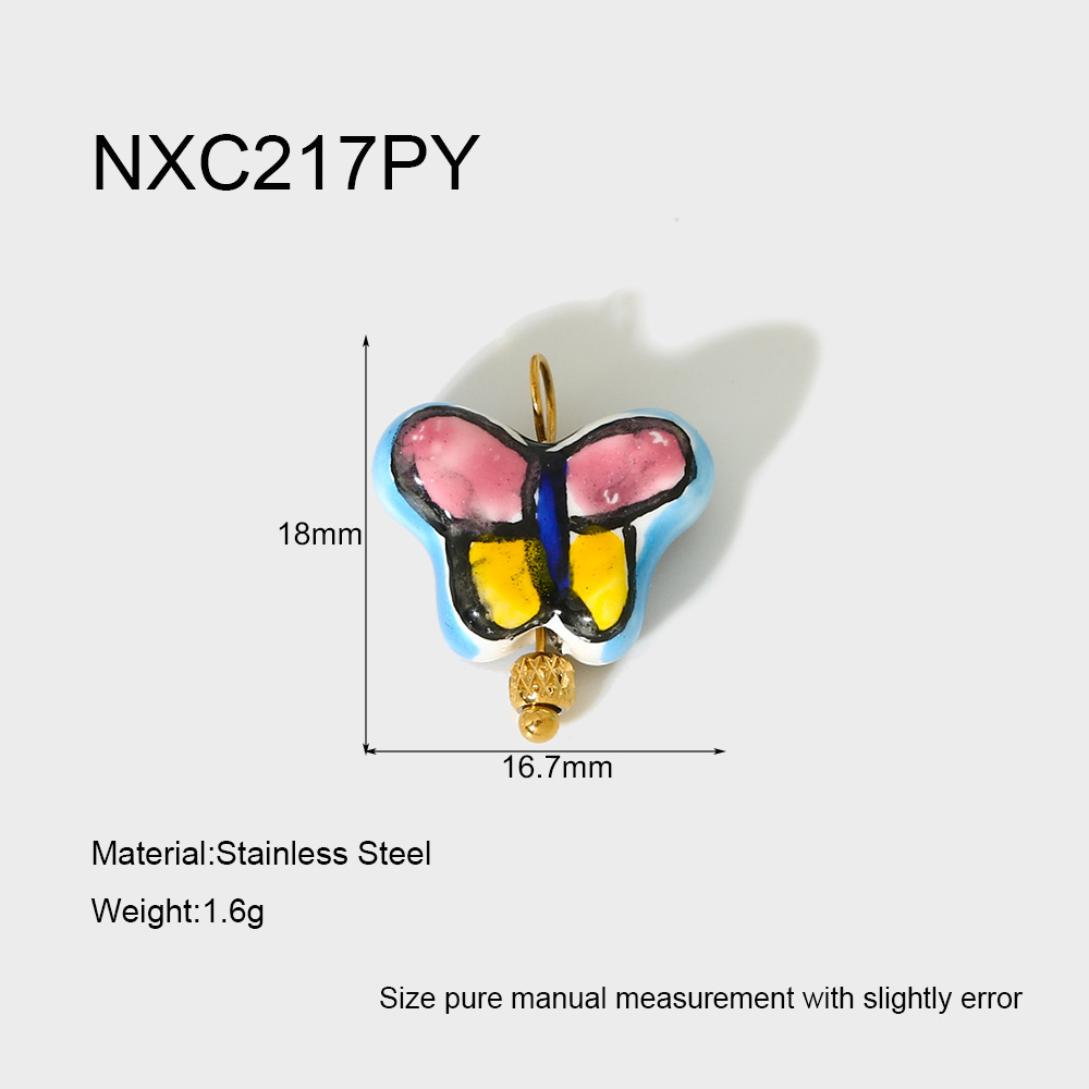 2g Weight 0.03µm-0.05µm Gold Plating Thickness PVD Coated Gold Plating Process Pendant Jewelry Making Type 18K Real Gold Plated Plating Material 1 Piece Quantity ceramics Material Starfish, Dolphin, Fish Pattern Cute, Marine Style Style Irregular Craft 1 Piece Ceramics Starfish Dolphin Fish Polished DIY Ornament Accessories Pendant 6