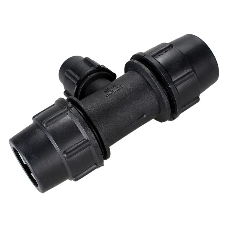 [Фабрика в наличии] Строительство быстро три отверстия PE быстрого соединения уменьшая тройник сантехника сельскохозяйственные трубы фитинги Быстрый Тройник