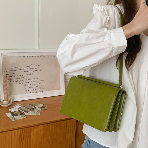 French retro accordion bag 2024 new summer Korean version niche design single shoulder armpit bag temperament handbag trendy