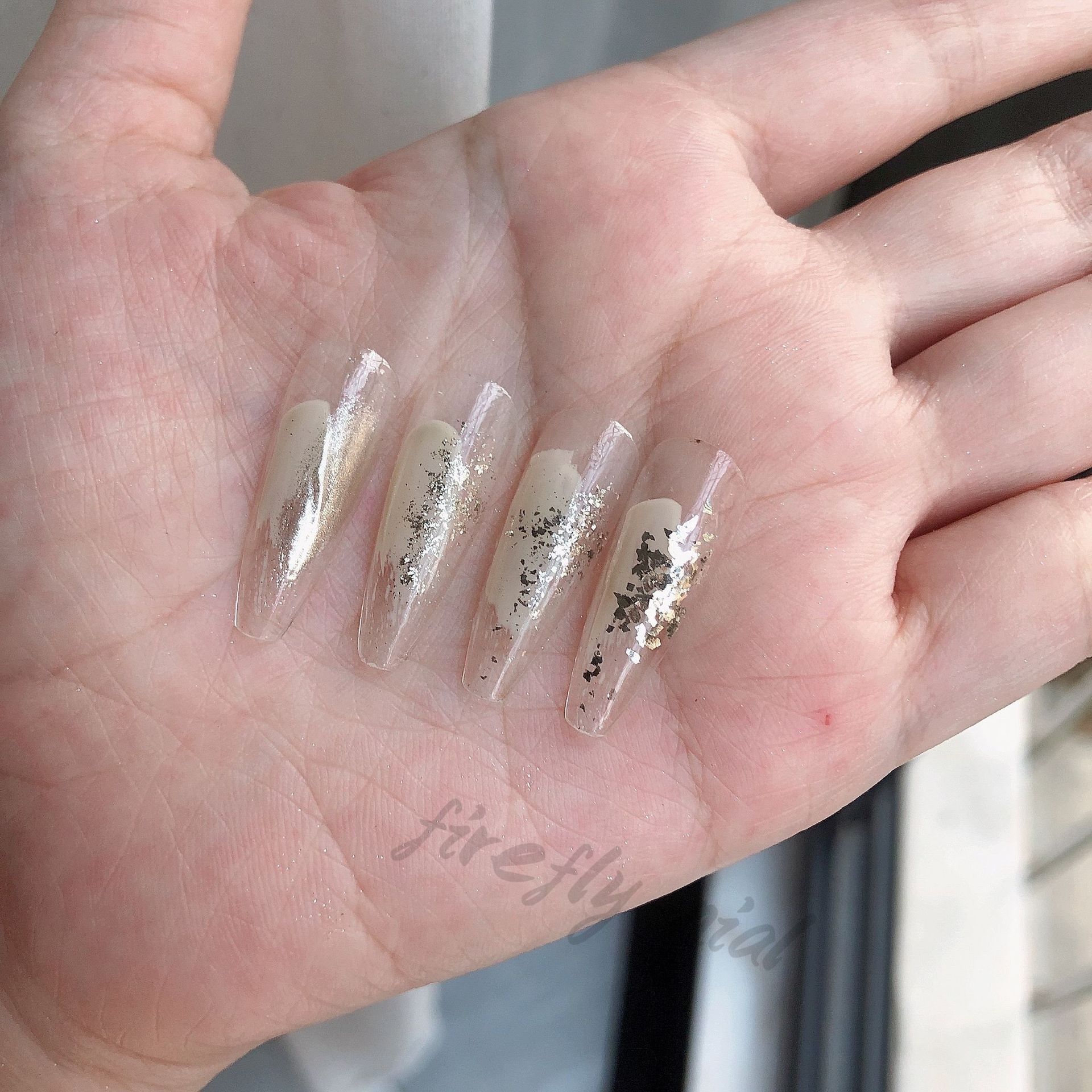 Flash de uñas Galaxy polvo de uñas brillo en polvo joyería mezclada ultra-Delgado irregular polvo de lana azúcar trituración polvo de diamante Venta caliente