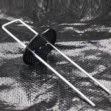 u型地钉管道地膜钉绿色草坪多肉帐篷固定镀锌钢钉U型钉防草布地钉