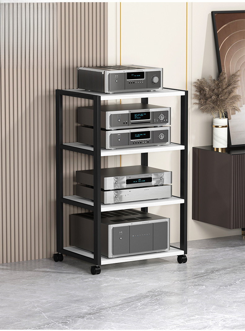 Amplifier Rack, Multi-Layer Amplifier Tuning Stand, Multi-Functional Equipment, Simple Hifi Cabinet, Speaker Stand