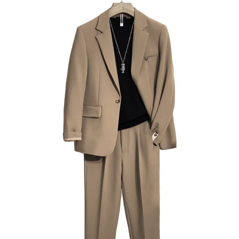 Khaki suit