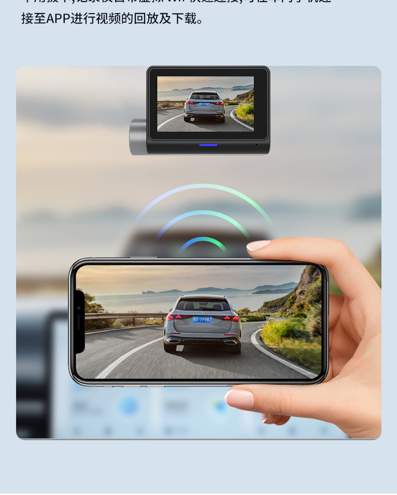 Y2026 New Model Dash Cam with 360-Degree Panoramic Monitoring of Front, Interior, Left, and Right of the Vehicle