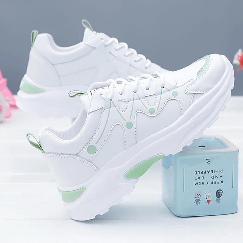 运动鞋女软底轻便运动鞋老爹女鞋潮韩版小白鞋女学生休闲跑步鞋子