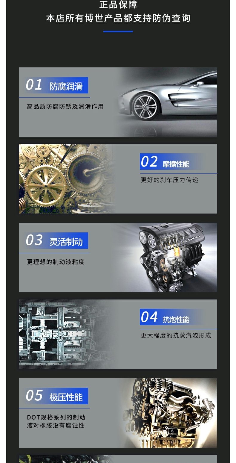 Suitable for Bosch Brake Oil Dot4 Car Dr. Motor Vehicle Motorcycle Electric Vehicle Brake Fluid Clutch Oil