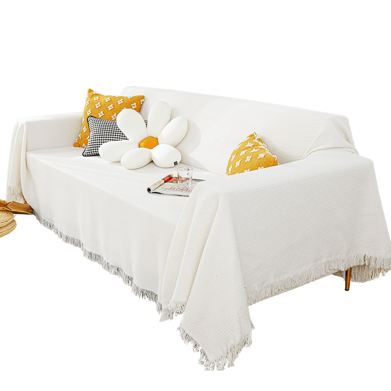 Simple moderna cubierta del sofá cubierta de tela cubierta completa universal sofá toalla cojín ins solo internet celebridad cubierta de polvo