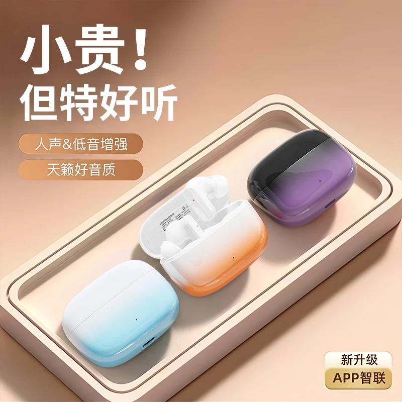 ワイヤレス Bluetooth ヘッドセット 2025 新しい超長バッテリー寿命、高電力、高品質、セミインイヤータイプ、Huawei および Xiaomi に適しています|undefined