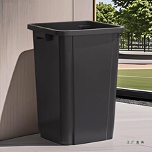 垃圾桶商用大号大容量酒店餐饮办公室大码厨房厕所方形空白桶