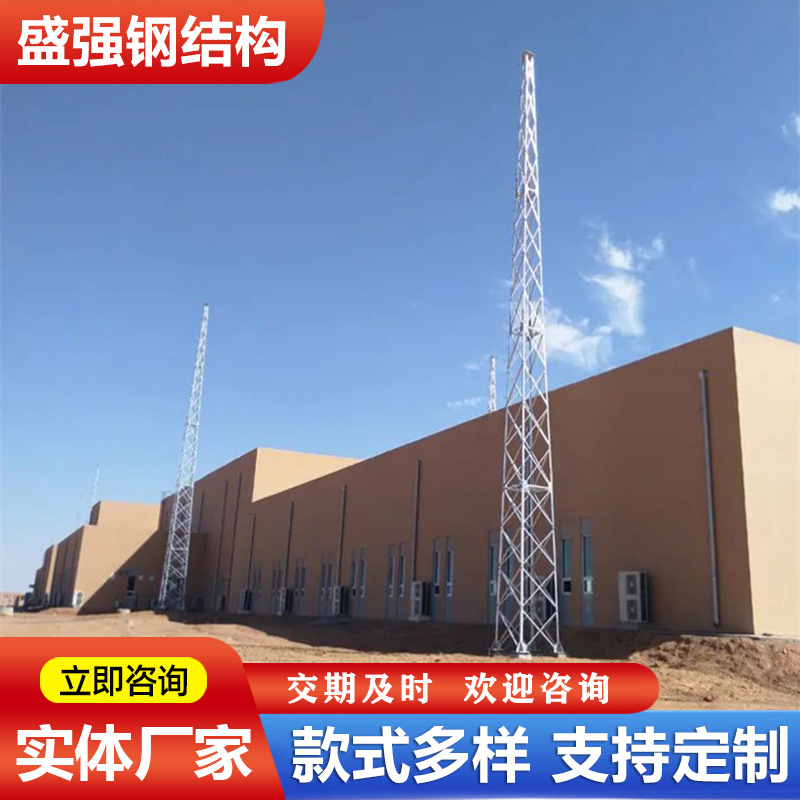 厂家供应角钢避雷针  避雷针 角钢避雷线塔种类多可来图咨询