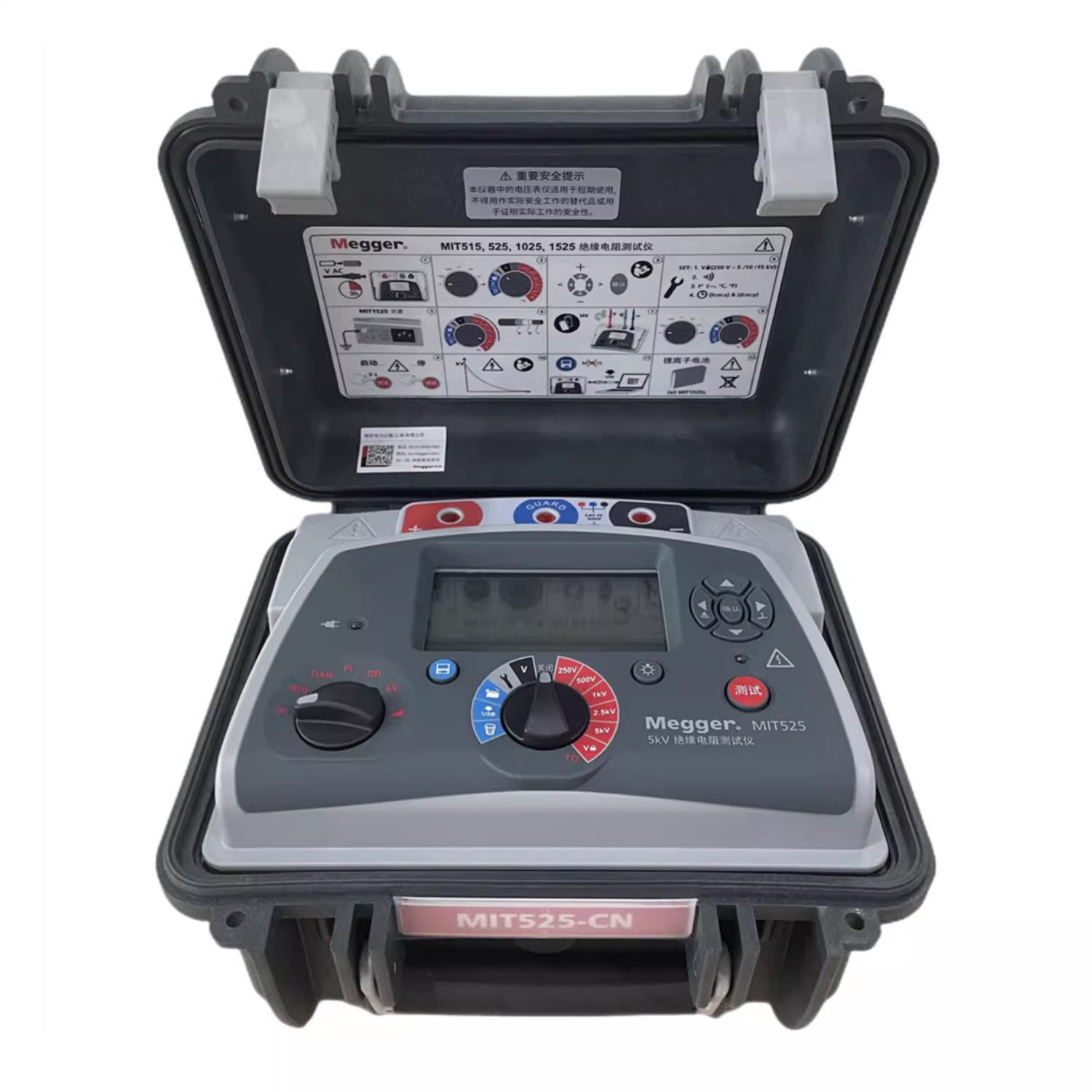 Megger MIT515 MIT525 MIT1025 MIT1525梅凯绝缘兆欧表直流电阻