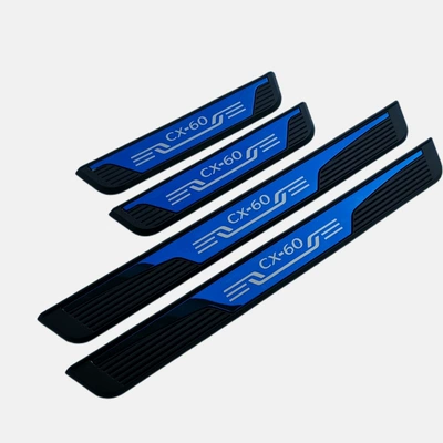 Guard Trim Strip, Dekorativ pedal başlıqları - cx-60-plastic-sill-strip-sapphire