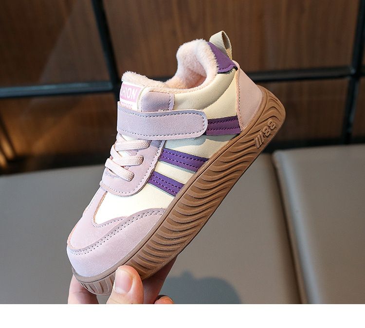 Winter Sport Sneaker Aus Samt Für Mädchen Und Schulkinder_voghion.com