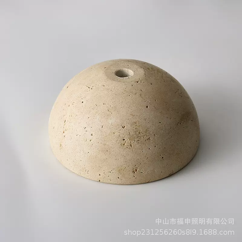 欧式复古天然大理石黄米洞石高档果盘小托盘置物盘装饰摆件定制