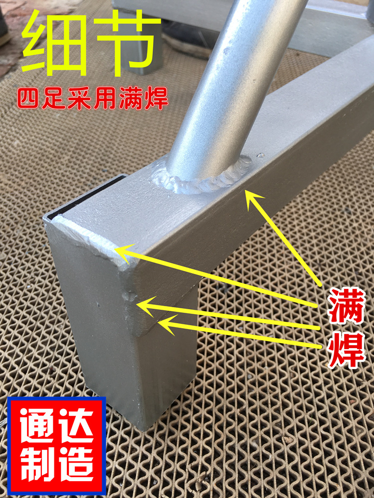 圆形旋转工作台喷漆架子不锈钢面打包桌手动转盘伸缩移动转台