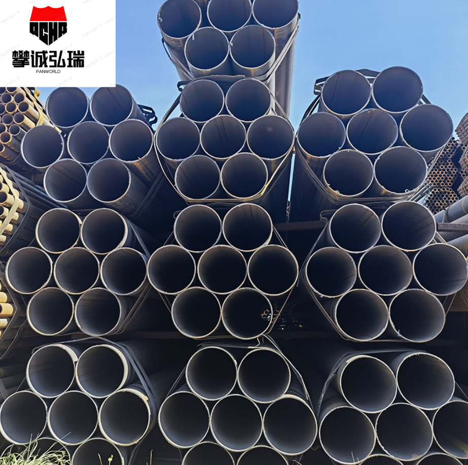供应Q235B焊管DN15-80黑铁直缝焊接钢管车丝工程防护建筑批发