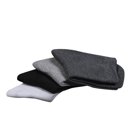 Socks men's pure cotton spring and summer thin business men's mid-calf socks sweat-absorbent and breathable solid color Xinjiang cotton non-stinky foot cotton socks