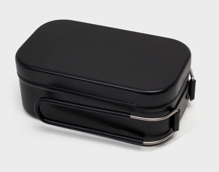 Handle teflon-coated, lunch box
