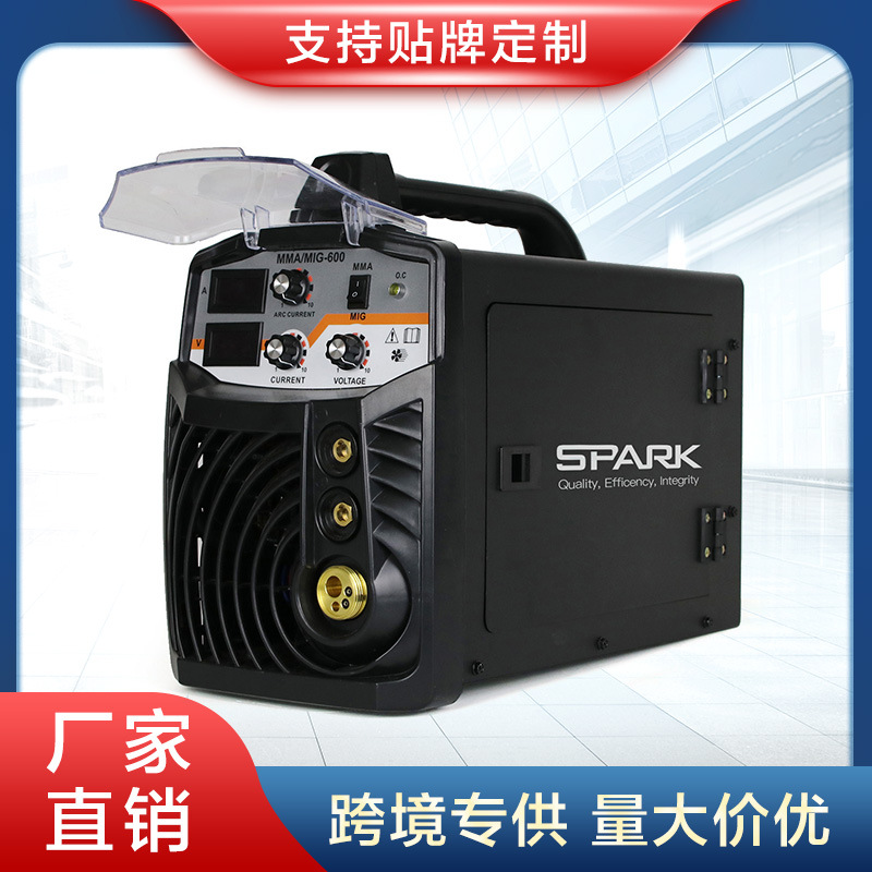跨境搜SPARK多功能气保焊机有气二保焊两用电焊机