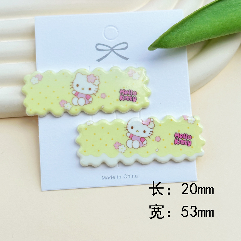 Cute gato alfabeto acrílico diy accesorios accesorios de joyería de teléfono celular agujeros zapatos agujeros parches clip de pelo material de joyería para el cabello image 10