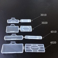 4010防水透明电缆标志框标识盒扎带标示挂牌电线标牌铭牌包邮标签