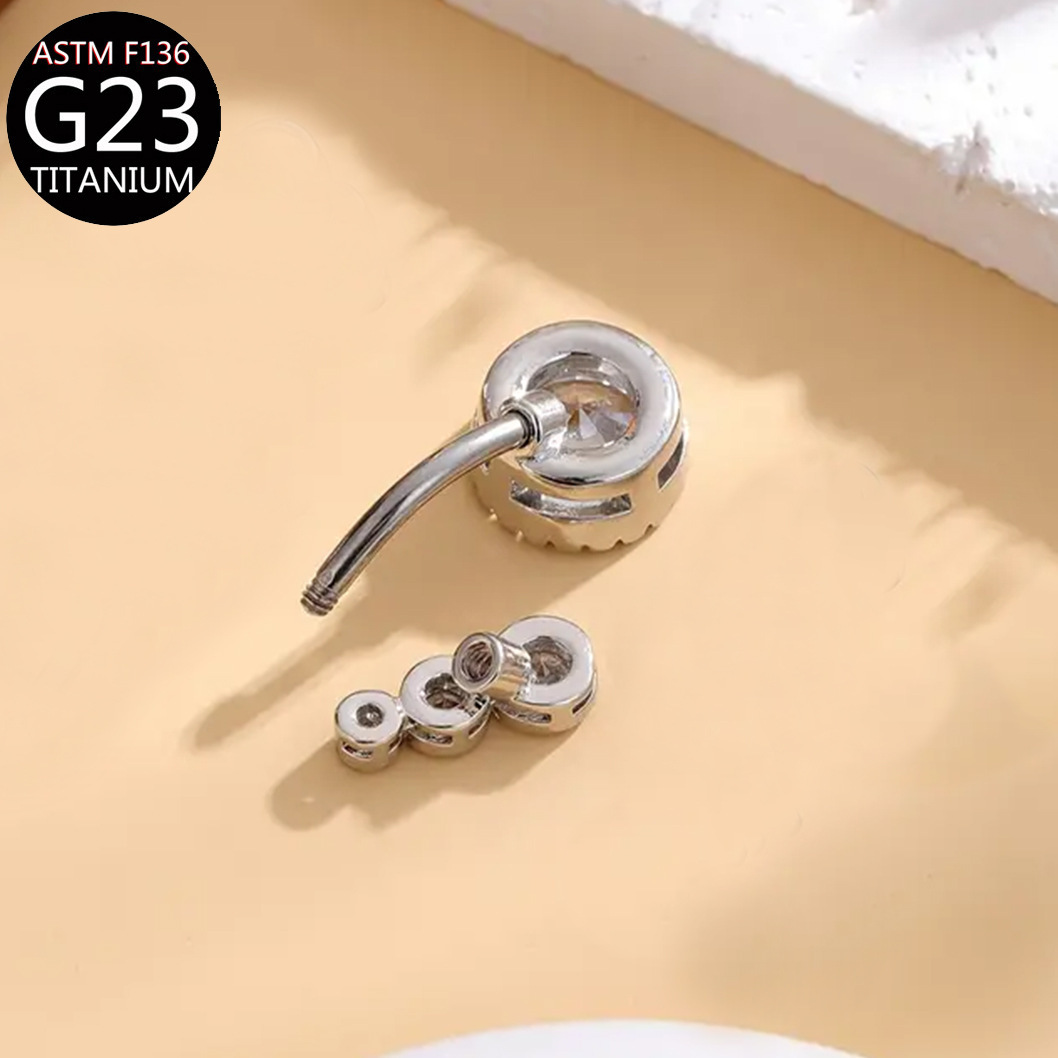 Metal classic hypoallergenic belly button piercing, Amazon