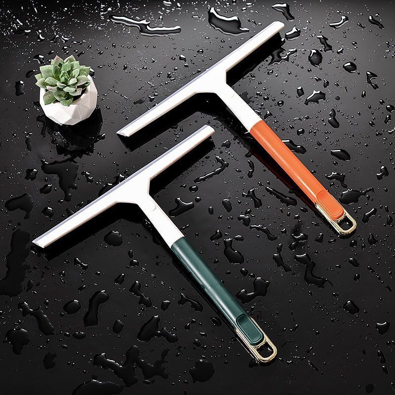 Glass Scraper Cleaning Special Glass Cleaning Artifact Household Silicone Glass Wiper Window Mirror Cleaning Scraper