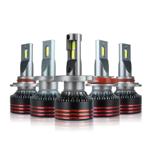 Source Factory Customized M8Pro Car Led Headlight H4 H7 Far and Low Beam Integrated Headlight Modified Super Bright Car