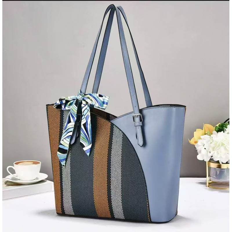 Bolsa de gran capacidad, diseño de color, bolso de hombro, bolso de mano casual, moda diaria, bolso de mochila, bolso de tote