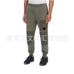 New Cross-border Autumn and Winter Men's Korean Style Sports Thickened fleece-lined Casual Trousers Trendy Brand Loose Cotton Sweat Pants Men's Trendy