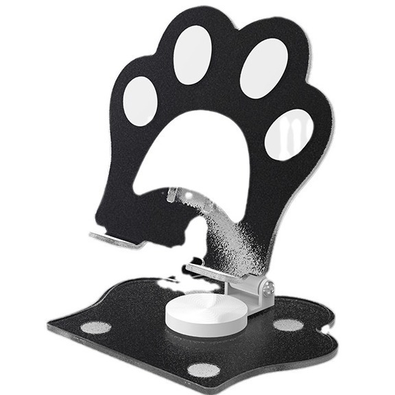 Garra de gato transparente soporte de teléfono móvil de escritorio hogar soporte de tableta perezoso para ver televisión dormitorio de estudiantes