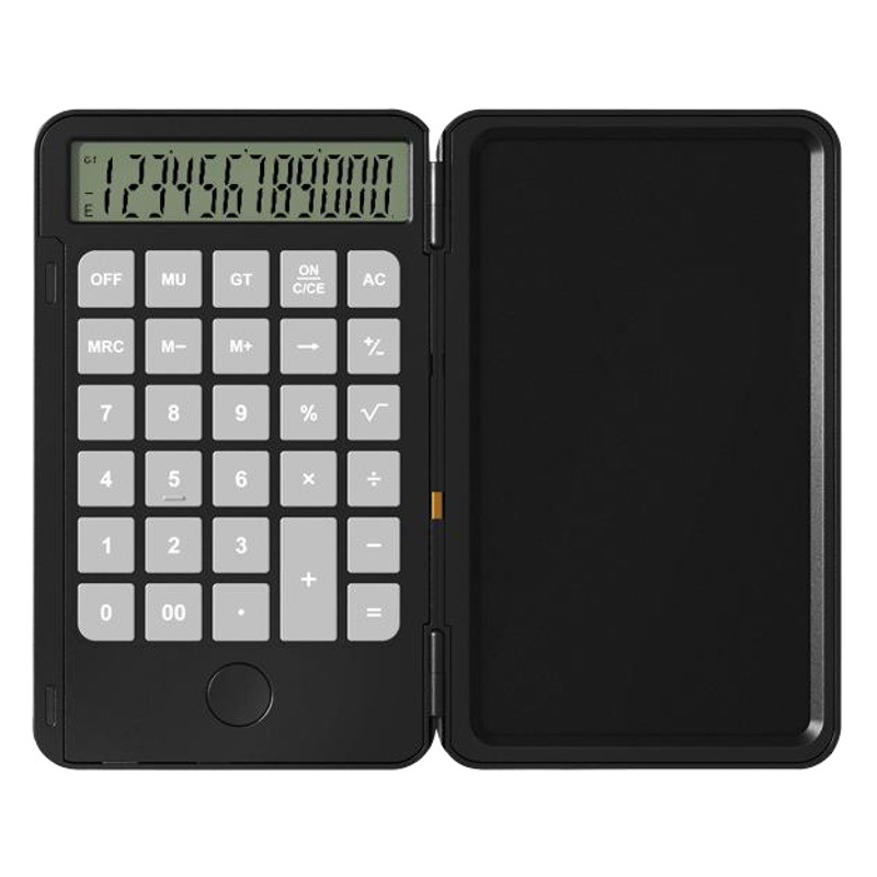 Tablero de escritura a mano de calculadora Learning Office escritura a mano Contabilidad financiera memo de negocios viajes tablero de escritura simple mini