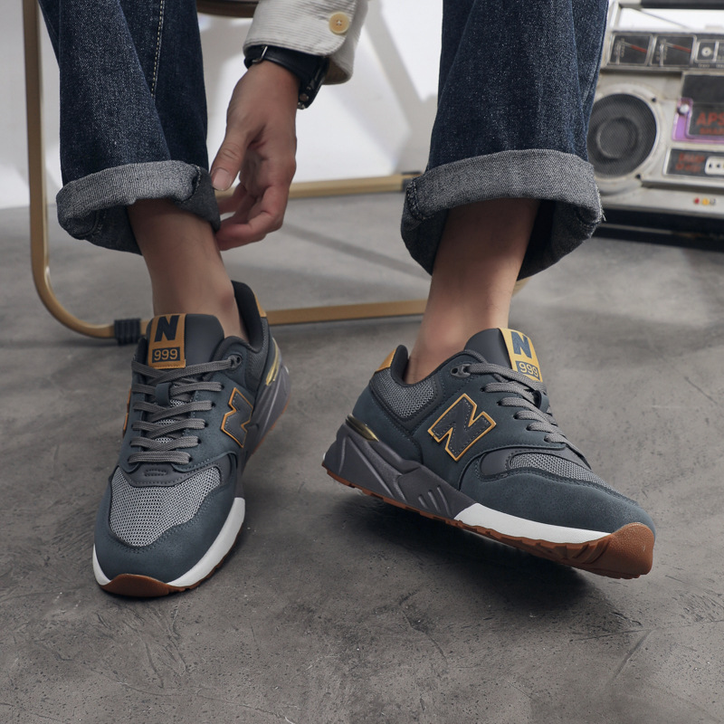 Primavera y otoño New Bailun Cool Running Classic 999 Series Calzado deportivo Calzado para hombre Pareja Todo fósforo Casual para hombre Calzado para correr Mujer