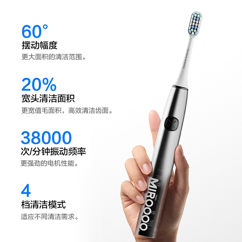 新製品 電動歯ブラシ ホワイトニング 大人用 柔らかい毛 家庭用 ネットで話題の同型 大幅振動 深層洗浄|undefined
