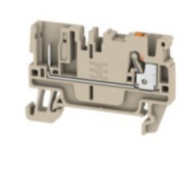 现货批发直线型接线端子PUSH IN,2.5 mm²800 V,24 A 深褐色